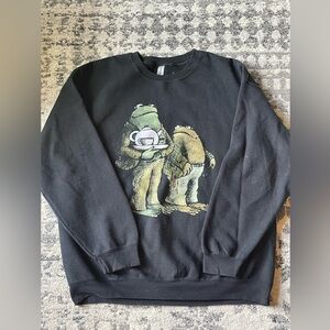 Frog and toad sweatshirt